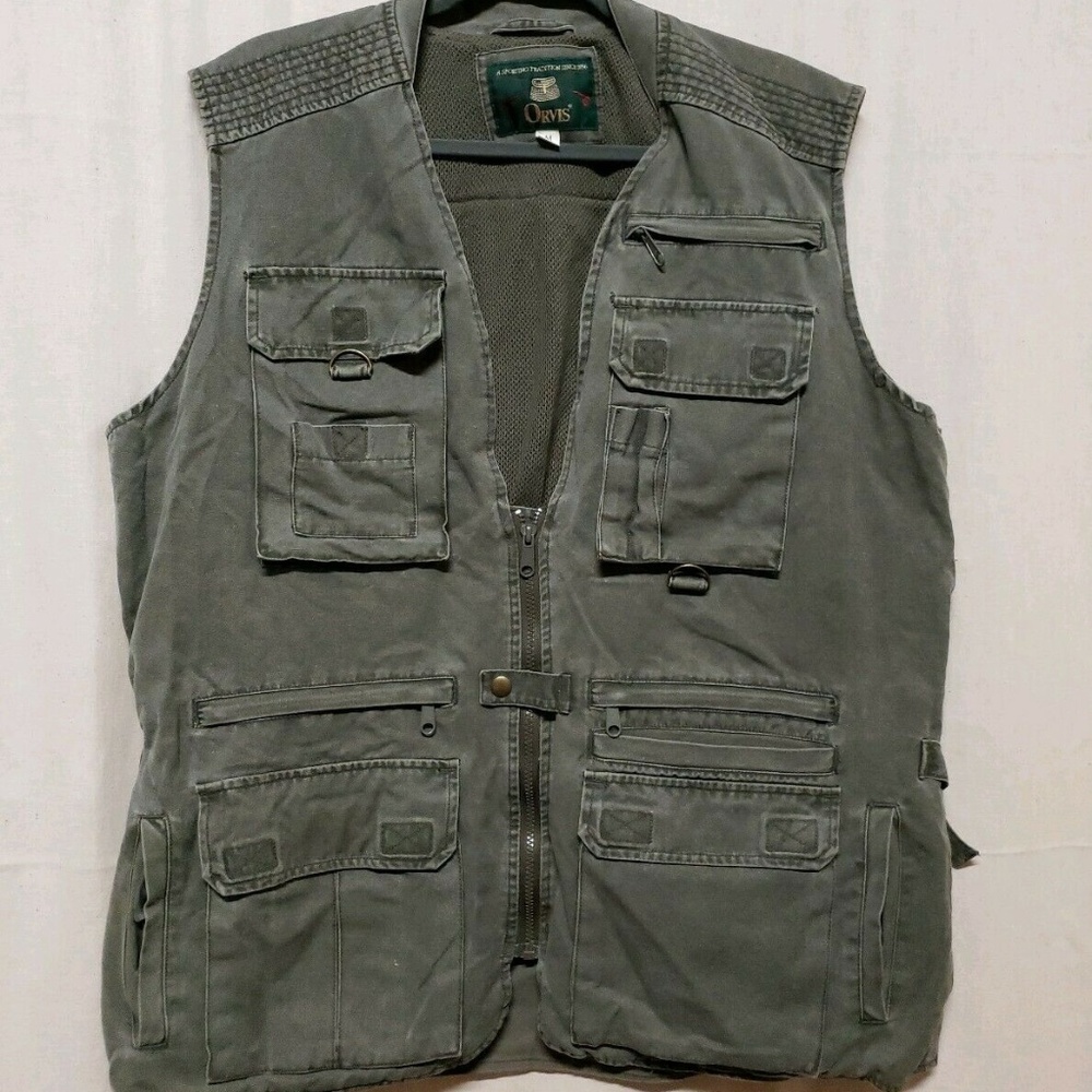 Vintage Orvis Mens Sz M Vented Sportsman Vest